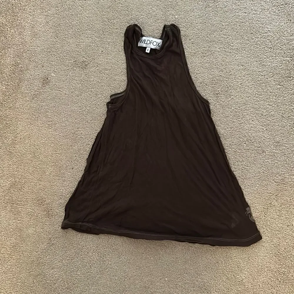 Wildfox Brown Small New Tank